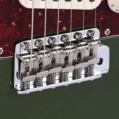 Fender Custom Shop 1963 Stratocaster Deluxe Closet Classic Aged Cadillac Green Master Built by David Brown (Serial #R129400) image 14