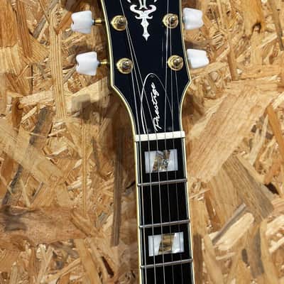 Pre Owned Ibanez 2014 AS-200 Artstar Prestige w/ Monty's PAFs - Antique Yellow Sunburst Inc. Case image 2