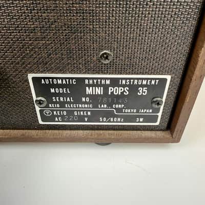 Keio Mini Pops 35 (Korg) – Vintage Analog Rhythm Machine image 9