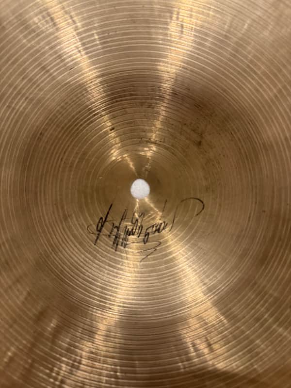 20" Istanbul K. Zildjian Intermediate Stamp Ride Cymbal 1959 - 1966 - Traditional 2024 grams image 1