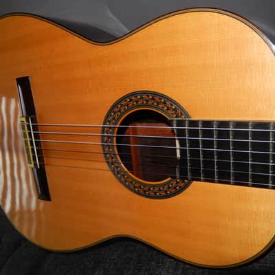 YUKINOBU CHAI No30 1981 - SANTOS HERNANDEZ CLASS - CLASSICAL CONCERT GUITAR - SPRUCE/BRAZILIAN ROSEWOOD image 11