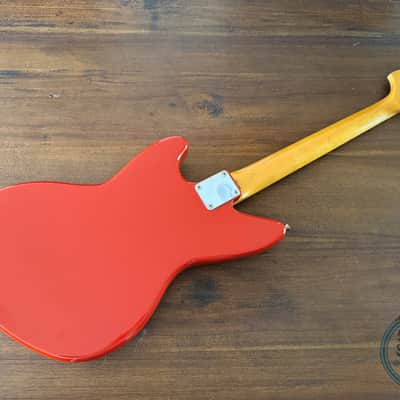 Fender Jagstang, Fiesta Red, 1997, Kurt Cobain (Nirvana) 1st Issue image 4