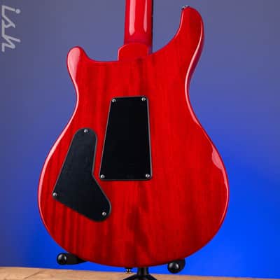PRS SE Custom 24 Floyd Electric Guitar Charcoal Cherry Burst image 9