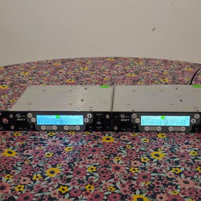 2X Lectrosonics M2T IEM Digital Half-Rack Transmitter with Dante & Duet IEM Kit image 4