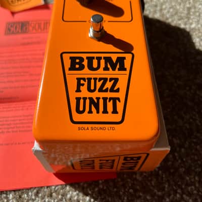 Sola Sound Bum Fuzz Unit 2015 - Orange image 3