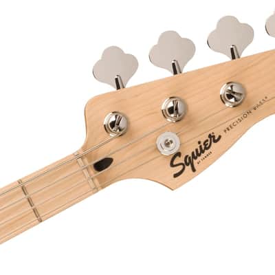 Squier Squier Sonic Precision Bass, Maple Fingerboard, White Pickguard, 2-Color Sunburst image 3