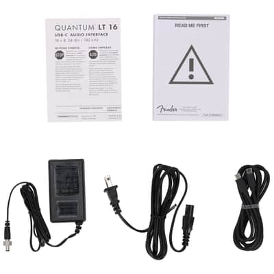 Fender Quantum LT 16 USB-C Studio Recording Audio Interface 16x8, 24 bit/192 kHz image 6