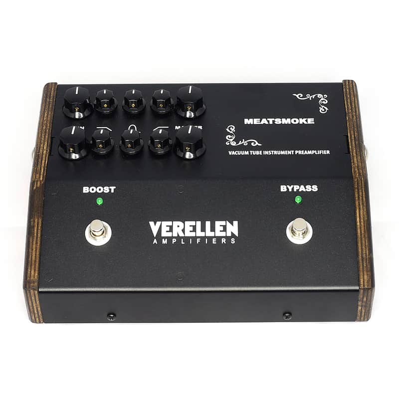 Verellen Meatsmoke Dual Channel Vacuum Tube Instrument Preamplifier image 2