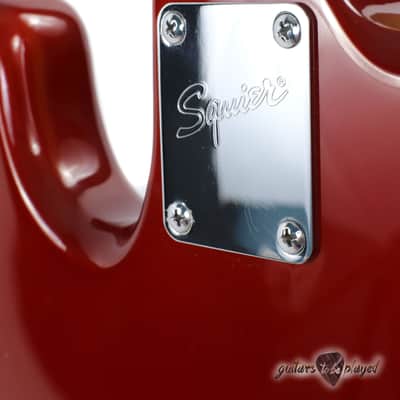 Squier Vintage Modified Jazz Bass '70s - Candy Apple Red image 14