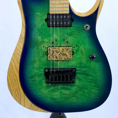 Ibanez Iron Label Rgd Ix6mpb Dimarzio - Blue Burst image 13