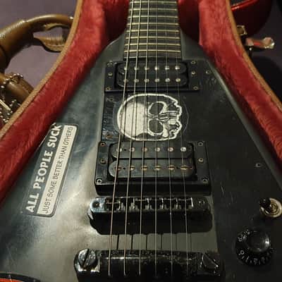 Black Label Society (Zakk Wylde Band) Artist Owned Tour Guitar: Gibson Gothic Flying V image 4