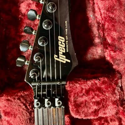 Greco WP-500 K-501 Black Wild pecker Made in Japan Vintage 1987 Electric Guitar image 5