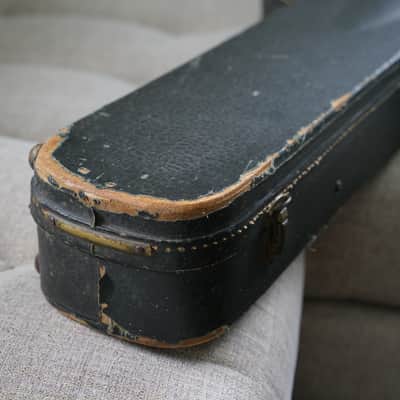Gibson Lifton Hard Case For Gibson ES-335/345/355/330 1960s - Black/Orange image 3