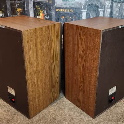Sony Sony SS-U310 are vintage, wood-grain bookshelf speakers 90s  - Wood grain image 7