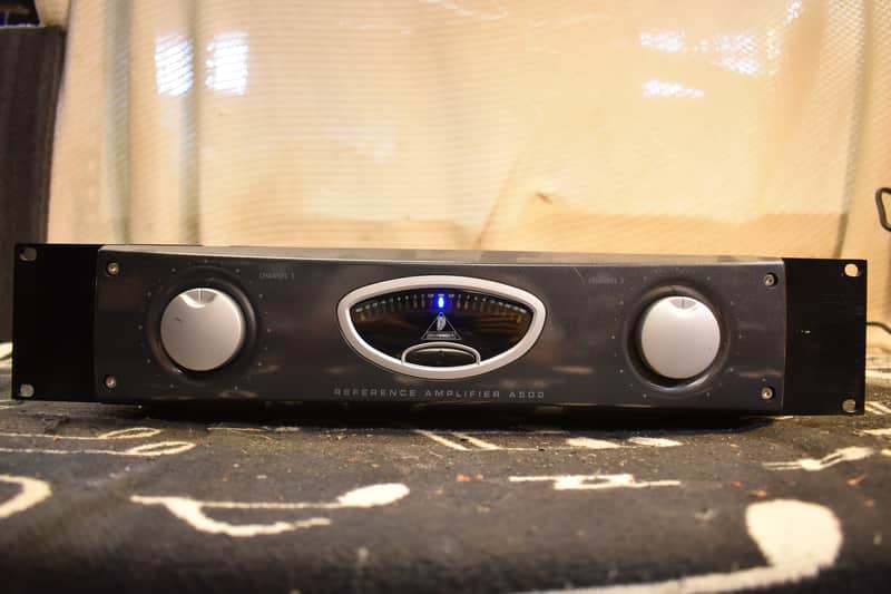 Behringer A500 600-Watt Studio Reference Power Amplifier 2016 - Present - Standard image 1