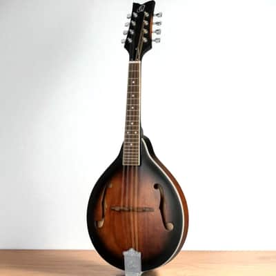 Ortega RMA30-WB-L Left-Handed A-Style Mandolin – Walnut Burst, Solid Spruce Top, Mahogany Back & Sides image 5