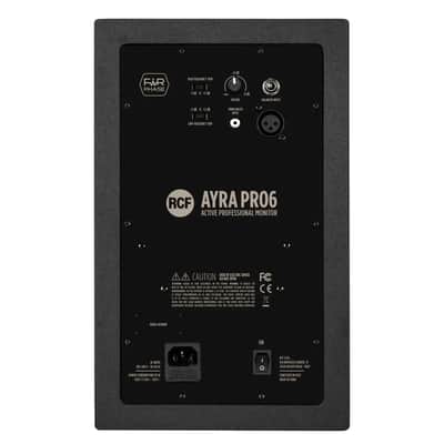 JBL RCF Ayra Pro 6 Powered Studio Monitors (Pair) 240 W Peak, 120 W RMS image 5