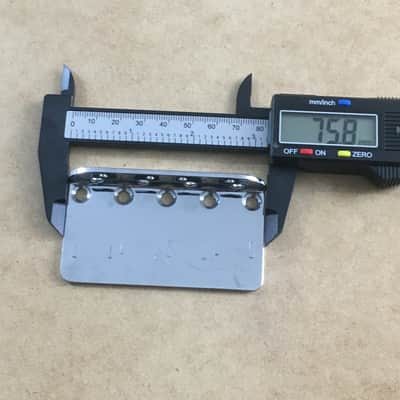 Top Loader Electric Bass Guitar Fender Precision Bass Bridge Plate Chrome PB Mystery Chrome 4-String Jazz Bass MIJ? image 5