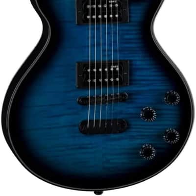 Dean Thoroughbred John Connolly Trans Blueburst TB JC SEL TBB Guitar image 2