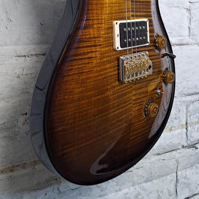 PRS P24 / Custom 24 Piezo -- Black Gold Burst image 3