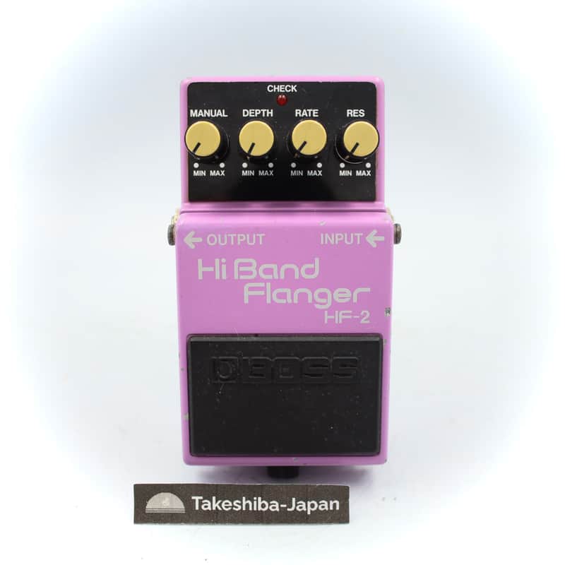 BOSS HF-2 ハイバンドフランジャービンテージ Boss HF-2 Hi Band Flanger | Reverb Canada