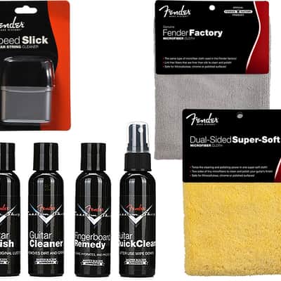 Fender Guitar Super Care Kit w/ String Cleaner image 1