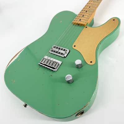 2013 Fender Custom Shop Jason Smith Masterbuilt Cabronita Telecaster Relic - Celadon Green image 2
