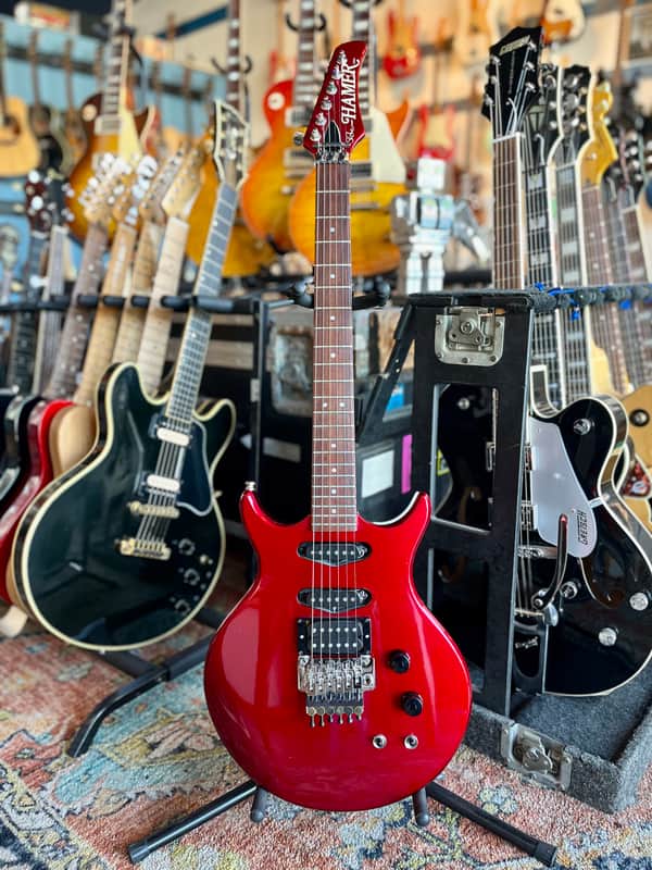 Hamer SS1 Steve Stevens 1980s - Red image 1