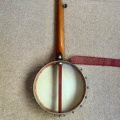 Vintage George Washburn 5-String Banjo circa 1913 w/hard shell case image 4