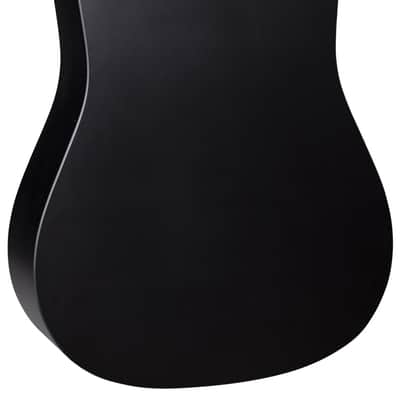 Martin DX Johnny Cash Acoustic Electric Guitar - Satin Black image 6
