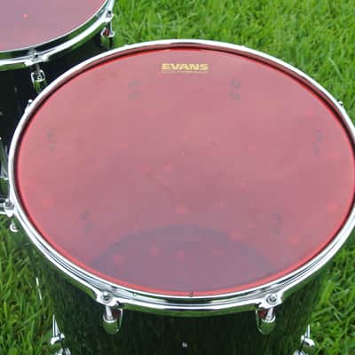 🎵 GRETSCH CATALINA CLUB 16" PIANO BLACK LACQUER FLOOR TOM for DRUM SET 🎵 RM77 image 4