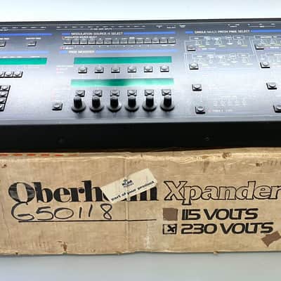 Oberheim Xpander Desktop 6-Voice Synthesizer 1984 - Black image 12
