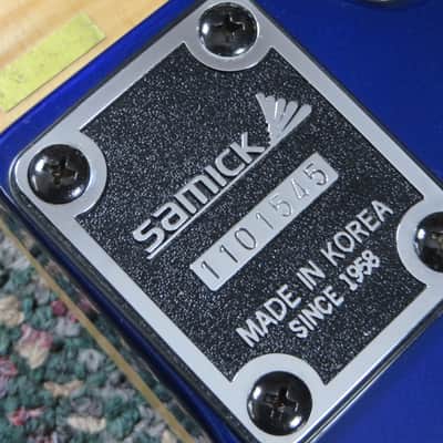 1991 Samick TJ541 Metallic Blue! RARE! w/hardshell case image 5