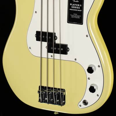 Fender Player II Precision Bass Maple Fingerboard Hialeah Yellow (748) image 1