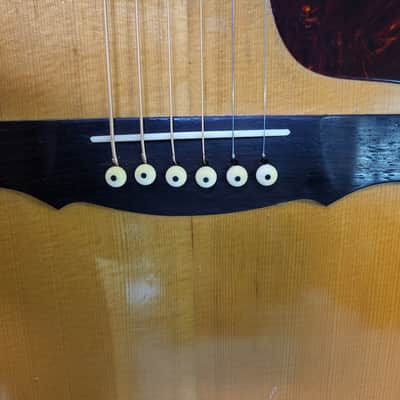 Video Demo Vintage RARE 1967 Guild D-44 NT Spruce Pearwood Dreadnought Acoustic Guitar Pro Setup New String Original Hard Shell Case image 7