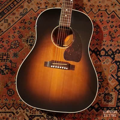 2005 Gibson J-45 Historic Collection Vintage Sunburst w/ OHSC | Fishman Acoustic Matrix Natural I, Yamano-ordered image 1