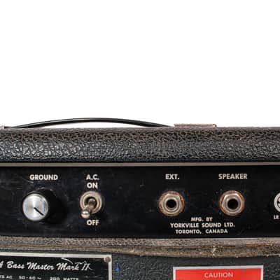 Traynor - Bass Master Mark II - 100 Watt Guitar Tube - x3005 - USED image 8