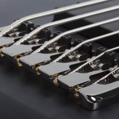 Schecter Stiletto Studio-6 See-Thru Black Satin image 7