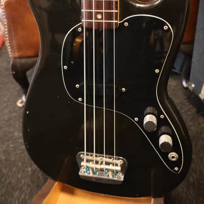 Fender 1980 Musicmaster Bass Short Scale Black imagen 2