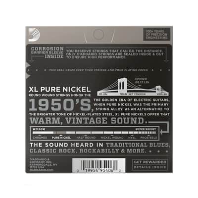 D'Addario EPN120 Pure Nickel Electric 9-41 Super Light image 2