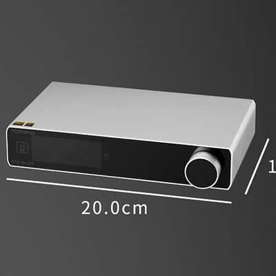 Topping  E70 VELVET DAC, LIKE NEW! - Silver, AKM AK4499EX chip image 6