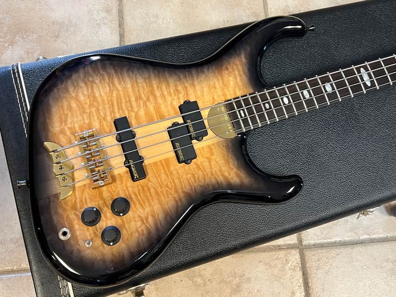 Alembic Elan 4 string Neck thru Bass image 1