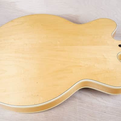 Gretsch 7607 Broadkaster Hollow Body 1975 Natural Filter'Tron Pickups Vintage USA w/ OHSC image 15