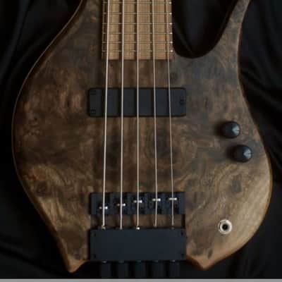 Maurizio Uber MUB Miezo 5 String Custom Travel Size Bass image 1