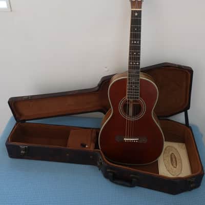 Washburn R318SKK 125th Anniversary Limited Edition Parlor Guitar 2008 Coffin Case Paper Work Very Clean #135 of 250 image 20