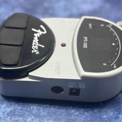 Fender PT-100 Chromatic Tuner Pedal – Guitar & Bass – Gray/Black image 3