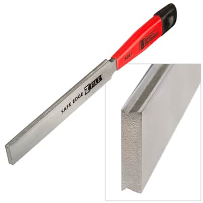 StewMac Z-File Guitar Fret Crowning File, Safe Edge Z-File - Fast Cutting 300-grit Diamond Abrasive image 1