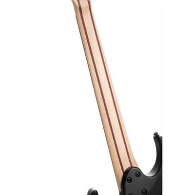 Cort KX507MS-NBB KX Series Pale Moon Ebony Top Mahogany Body Maple & Purple Heart 5-Ply Laminated Neck 7-String Multiscale Electric Guitar image 3