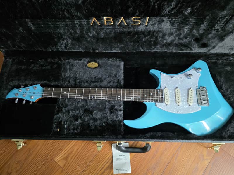 Abasi Guitars Emi 6 2024 - Miami blue image 1