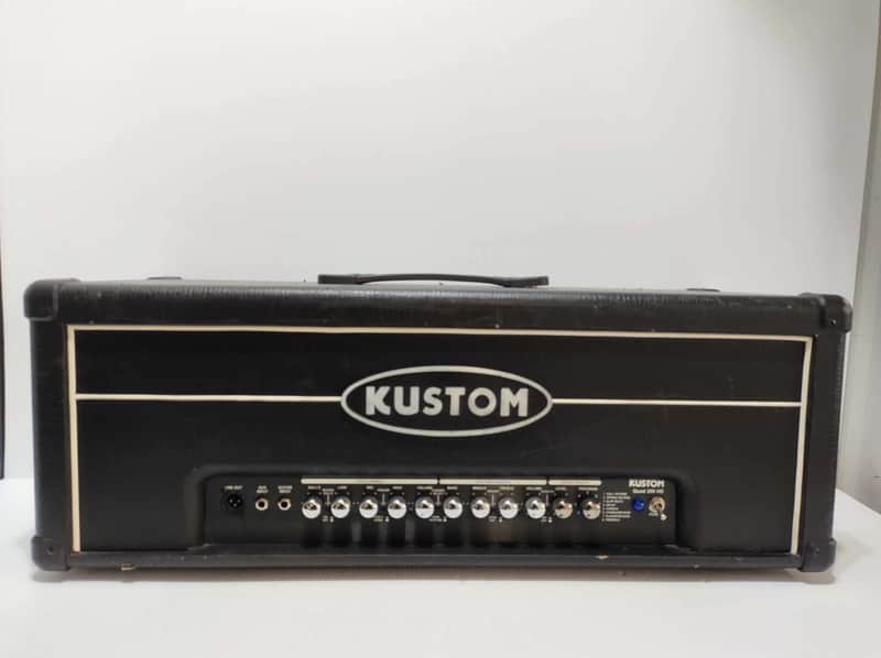 Kustom Guitar Amp Head QUAD 200 HD - 200 Watts 1990-1999 - Black image 1